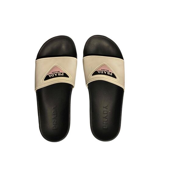 Prada Rubber Slip On Sandal - Picture 8 of 11
